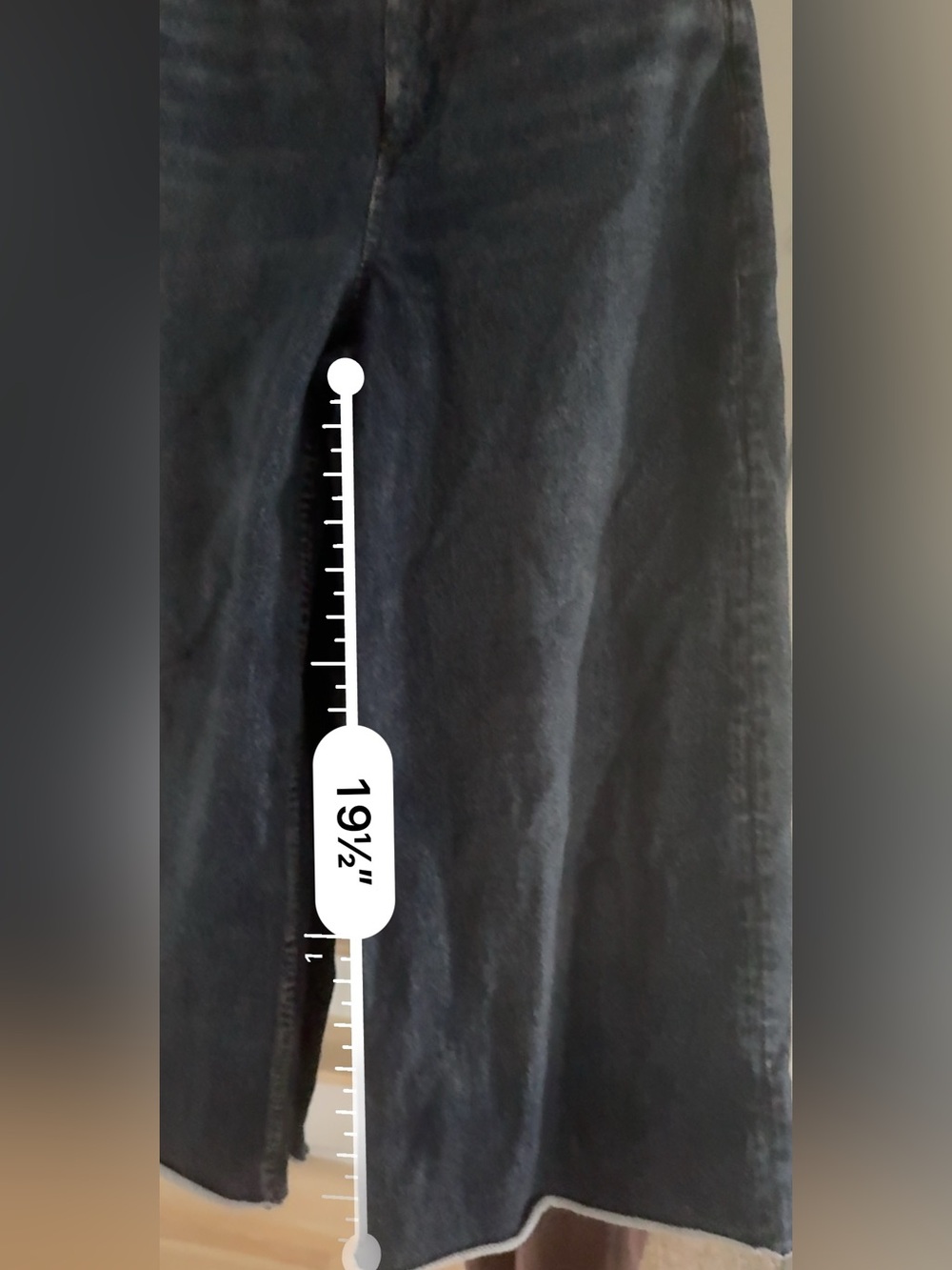 Rag & bone Miramar Andi cropped wide leg sweatpants jeans 26 - Picture 5 of 7